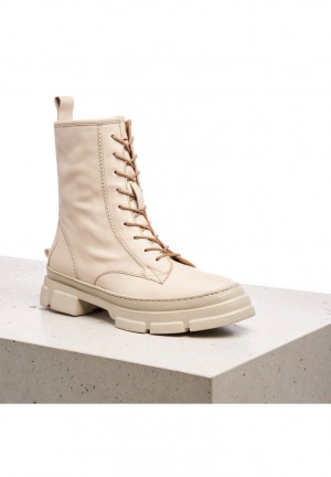 LLOYD ANKLE BOOTS Støvletter Dame Beige | KLN246059