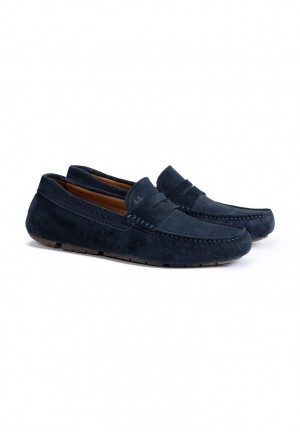 LLOYD ELJOS Slip Ons Herre Blå | NFW701293