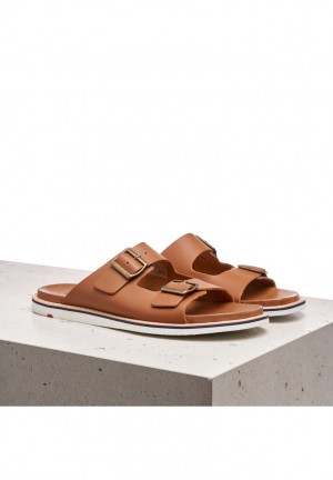 LLOYD EMERSON Sandaler Herre Brune | QVN945176