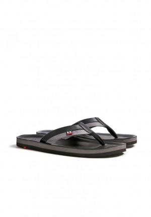 LLOYD FLIP FLOP Sandaler Herre Sort | DFH016375