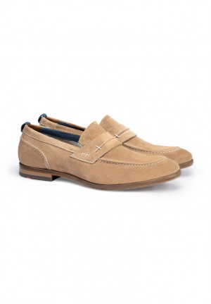 LLOYD LEIF Smart shoes Herre Beige | FYW347628