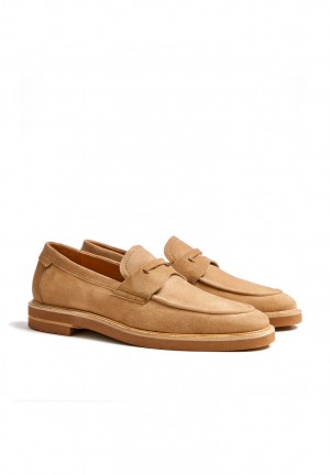 LLOYD ORLEANS Slip Ons Herre Beige | HNQ370245