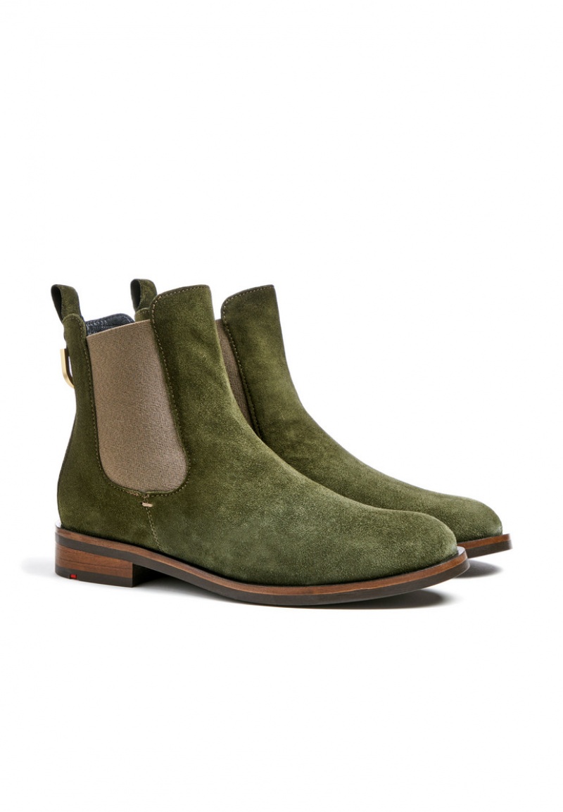 LLOYD ANKLE BOOTS Smart shoes Dame Grøn | UNE602943