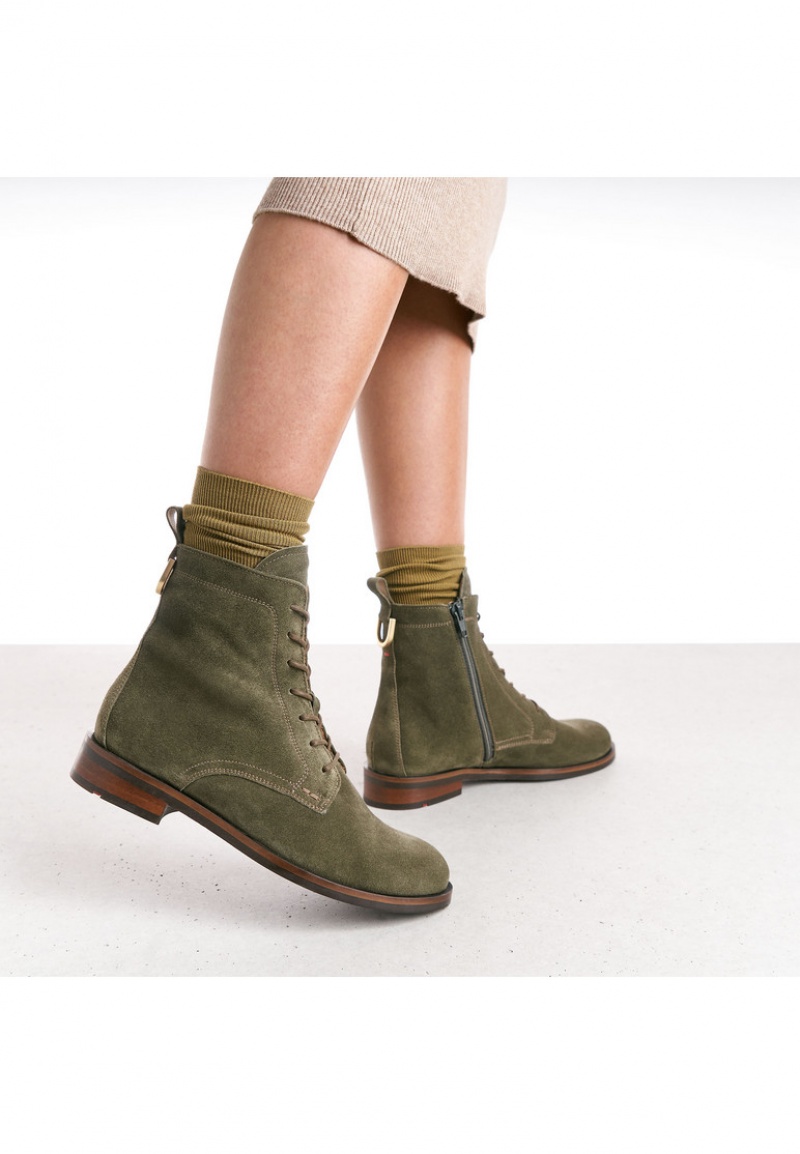 LLOYD ANKLE BOOTS Støvletter Dame Grøn | MNH461708