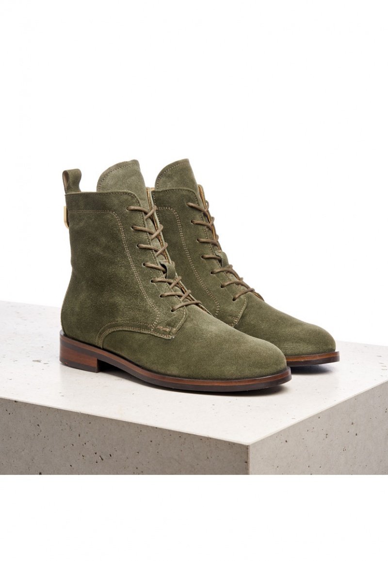 LLOYD ANKLE BOOTS Støvletter Dame Grøn | MNH461708