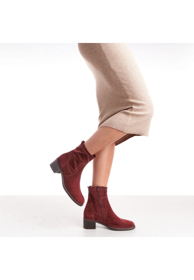 LLOYD ANKLE BOOTS Støvletter Dame Rød | PVI271640