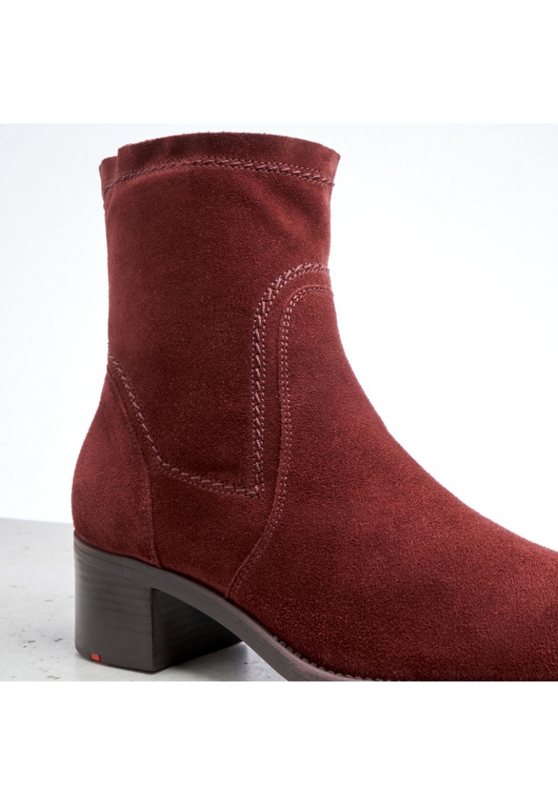 LLOYD ANKLE BOOTS Støvletter Dame Rød | PVI271640