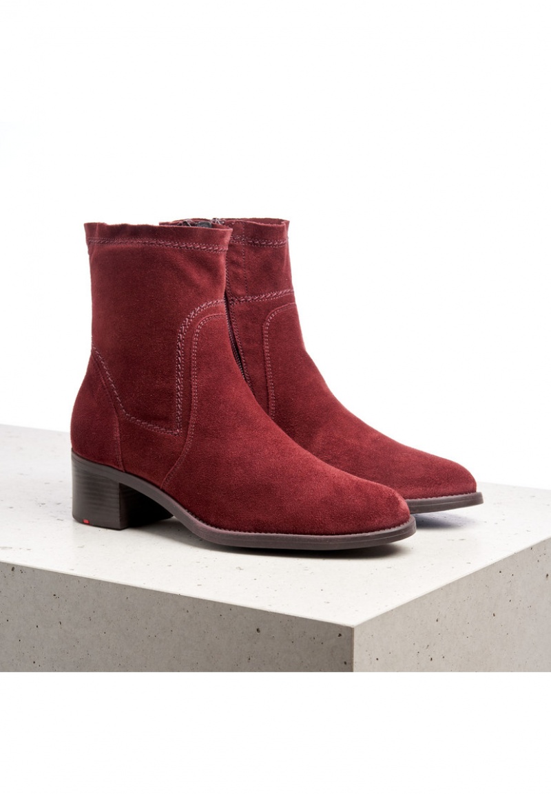 LLOYD ANKLE BOOTS Støvletter Dame Rød | PVI271640