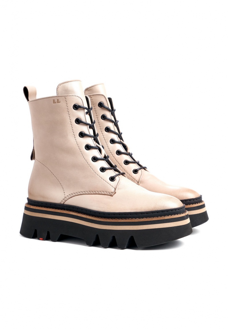 LLOYD ANKLE BOOT Støvletter Dame Beige | WYQ329075