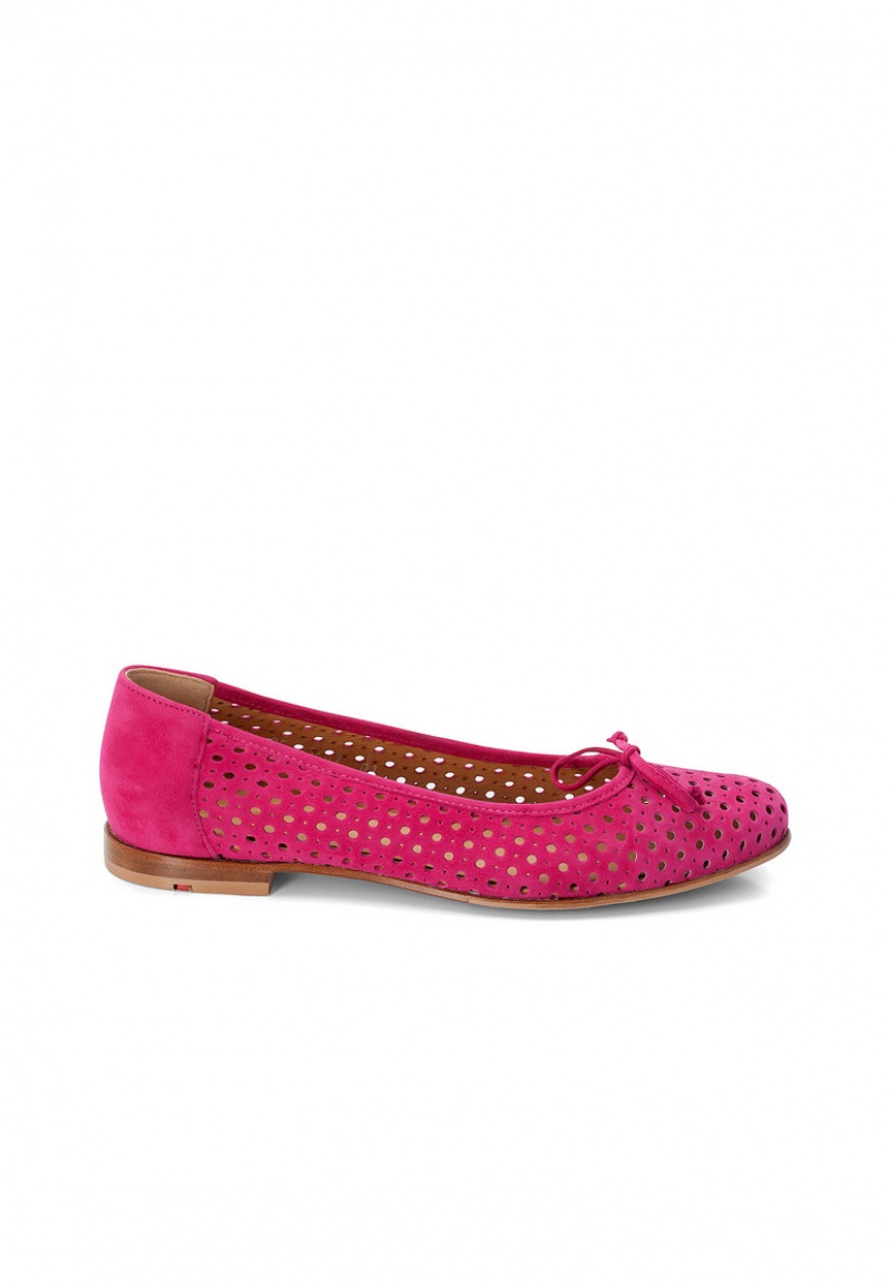 LLOYD BALLERINA Slip Ons Dame Rød | QYU378596