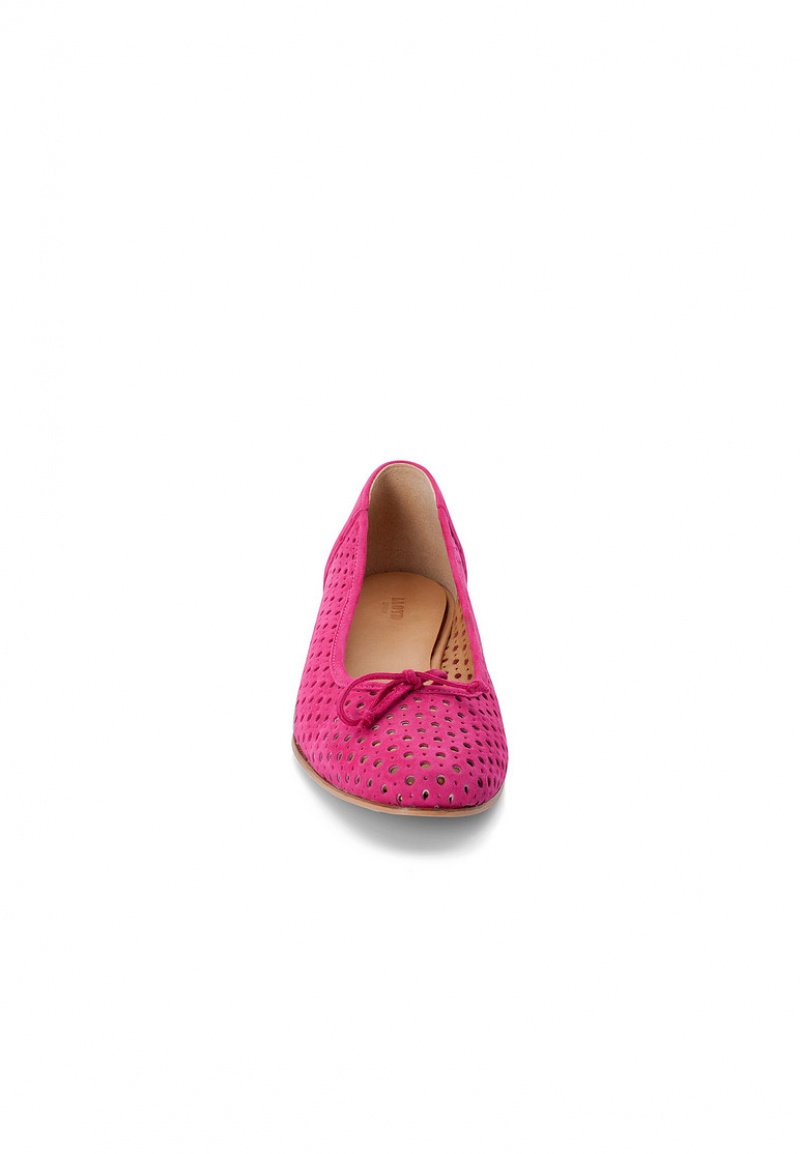 LLOYD BALLERINA Slip Ons Dame Rød | QYU378596