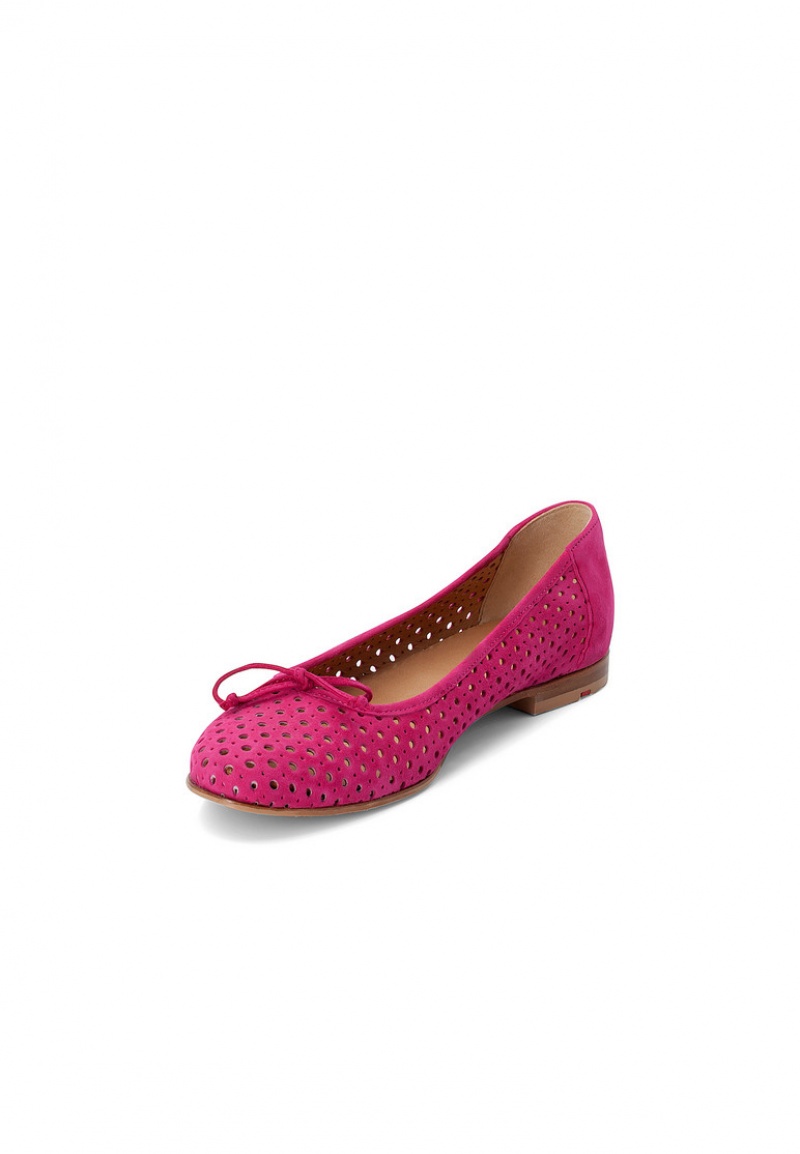 LLOYD BALLERINA Slip Ons Dame Rød | QYU378596