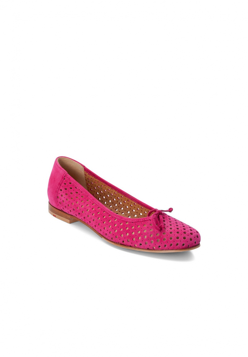 LLOYD BALLERINA Slip Ons Dame Rød | QYU378596