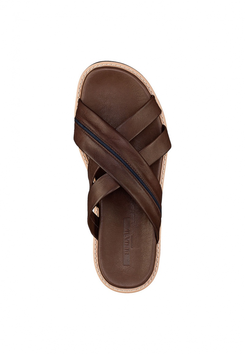 LLOYD EDVINO Sandaler Herre Brune | JQI802364