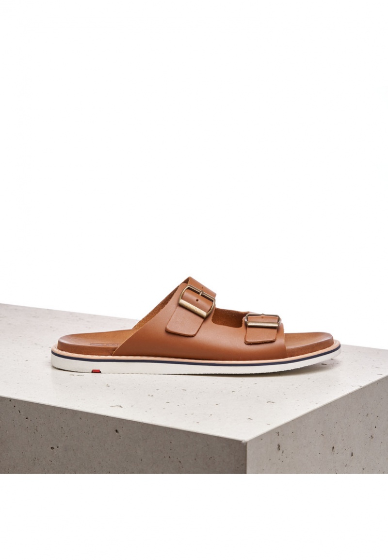 LLOYD EMERSON Sandaler Herre Brune | QVN945176