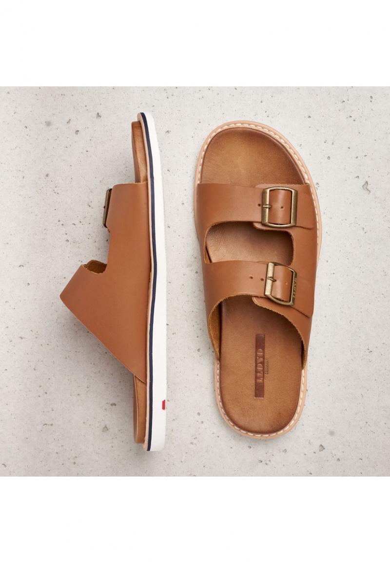 LLOYD EMERSON Sandaler Herre Brune | QVN945176