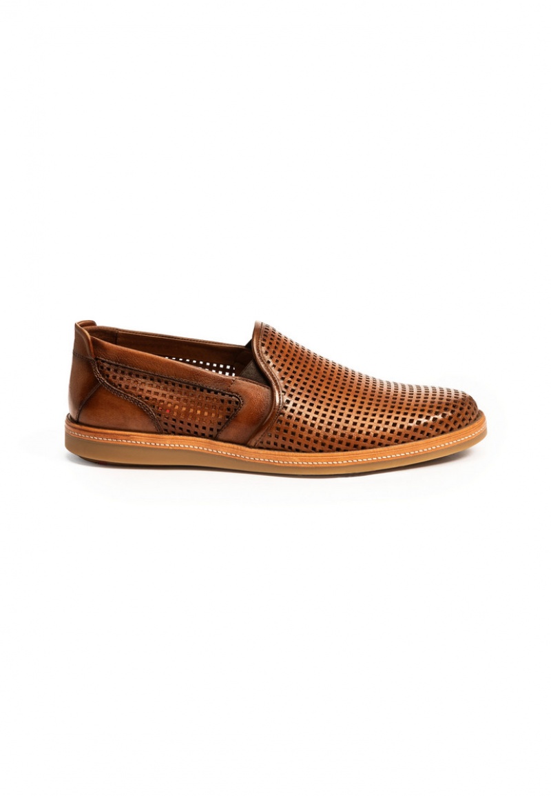 LLOYD FERGUSON Slip Ons Herre Brune | NZM140735