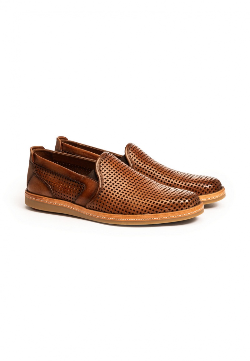 LLOYD FERGUSON Slip Ons Herre Brune | NZM140735