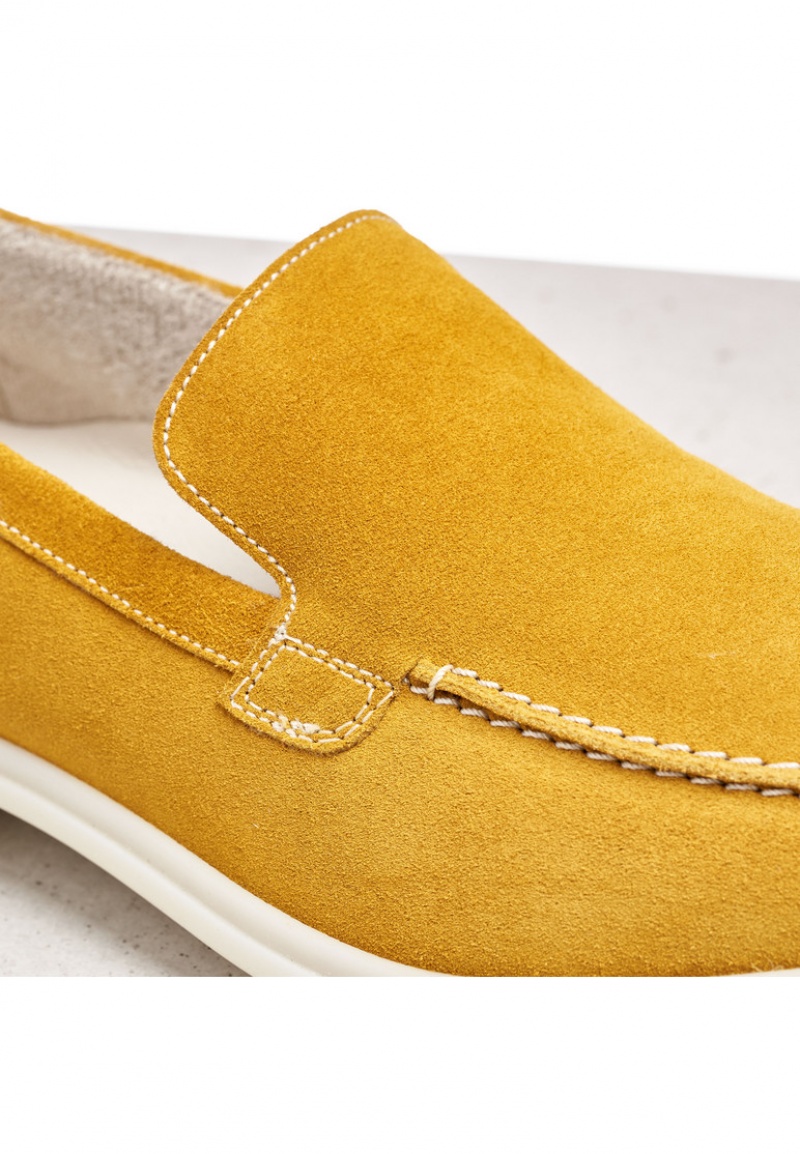 LLOYD JOHN Slip Ons Herre Gul | KAB341752