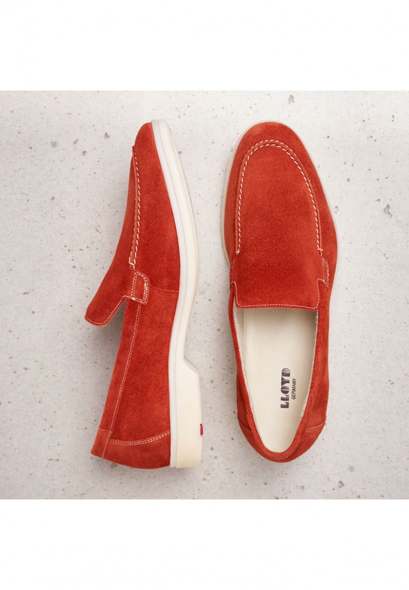 LLOYD JOHN Slip Ons Herre Orange | BZJ045923