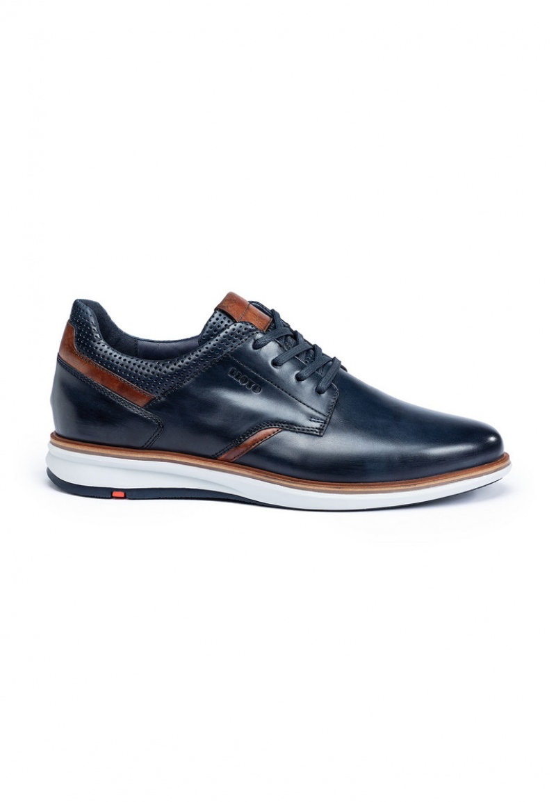 LLOYD KAYOR Low shoes Herre Blå | CIE357409