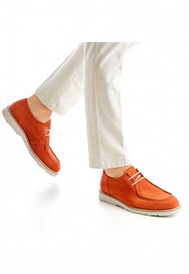 LLOYD LEVI Smart shoes Herre Orange | TBG815307