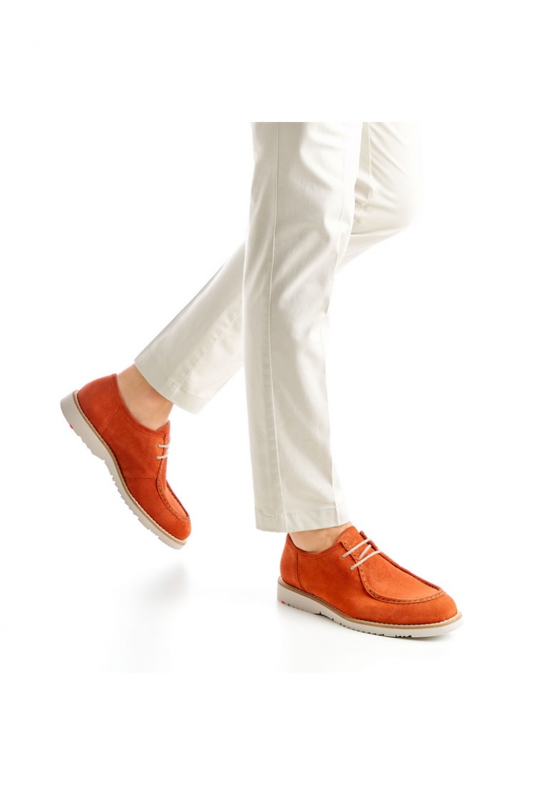 LLOYD LEVI Smart shoes Herre Orange | TBG815307