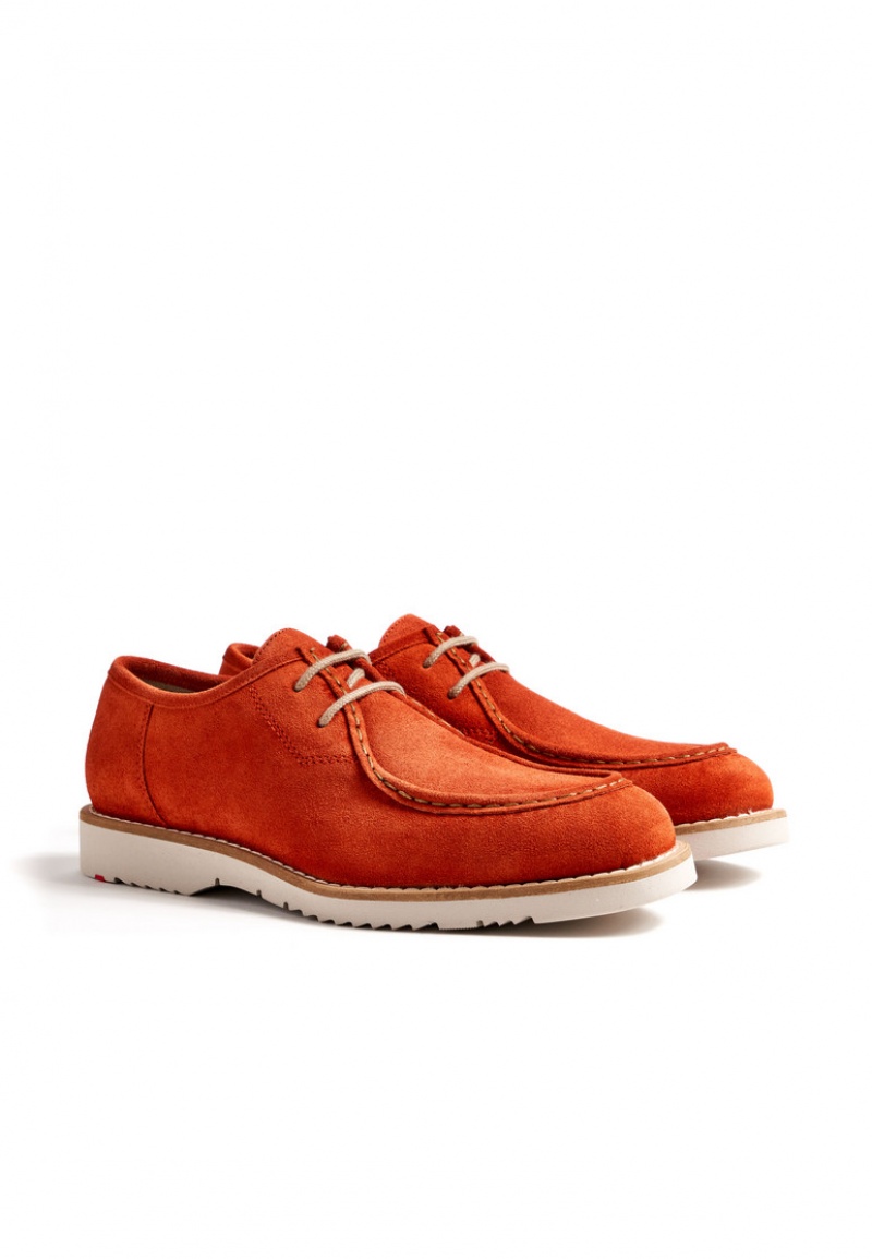 LLOYD LEVI Smart shoes Herre Orange | TBG815307