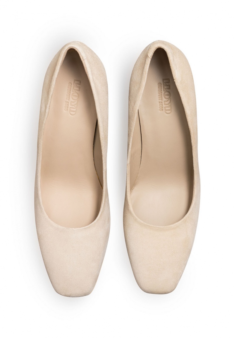 LLOYD PUMPS Smart shoes Dame Beige | QMK016285