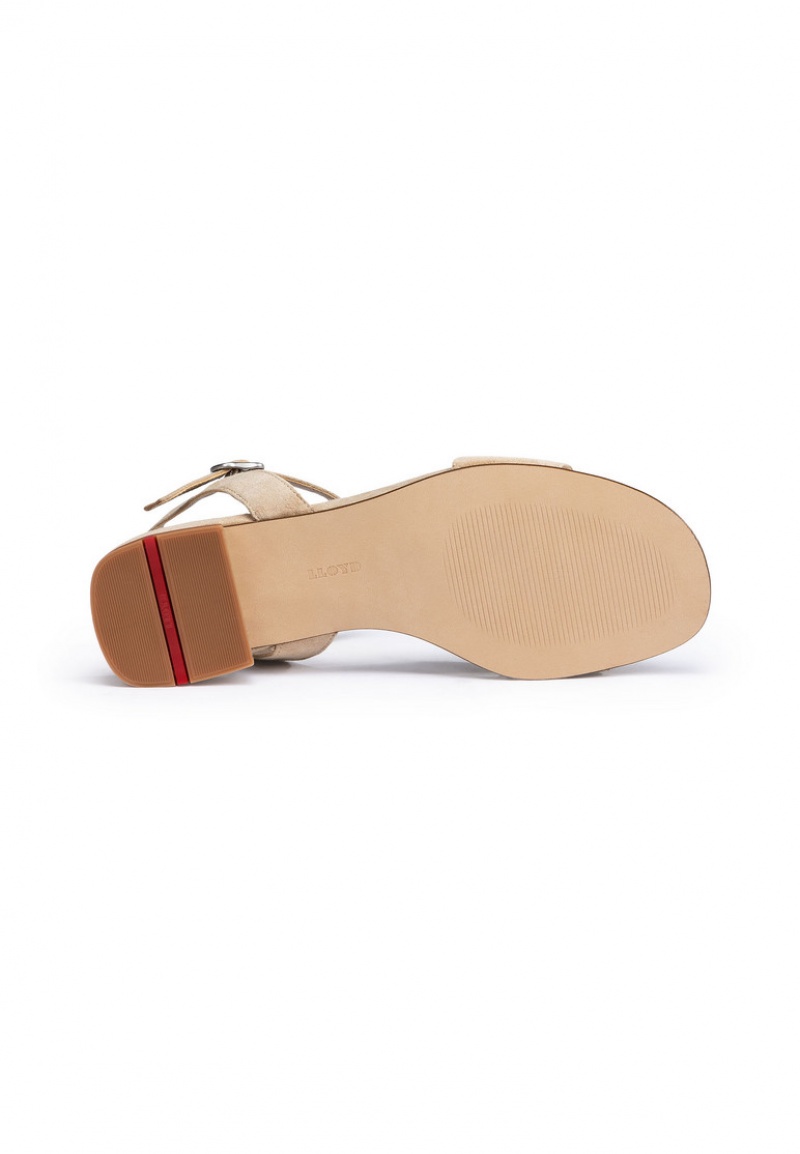 LLOYD SANDALS Sandaler Dame Beige | HSK089254