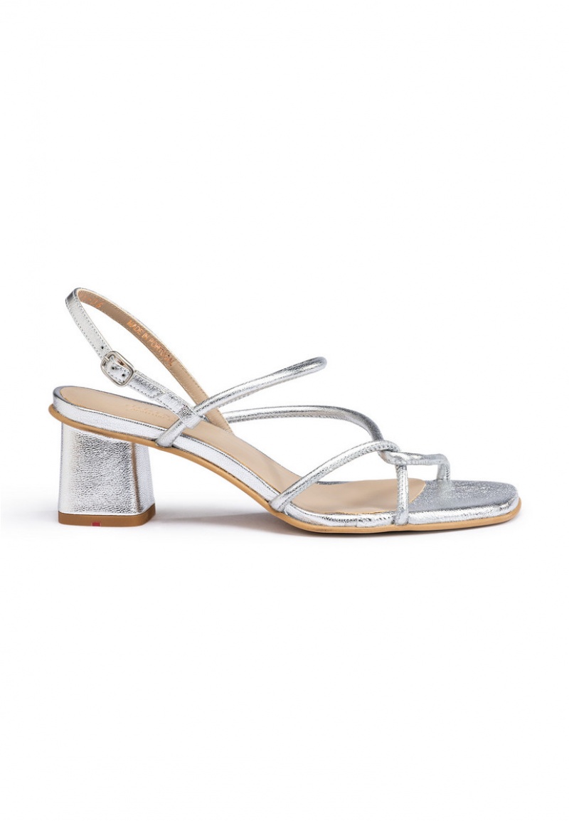 LLOYD SANDALS Sandaler Dame Sølv | ITP280435