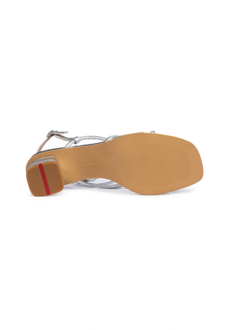 LLOYD SANDALS Sandaler Dame Sølv | ITP280435