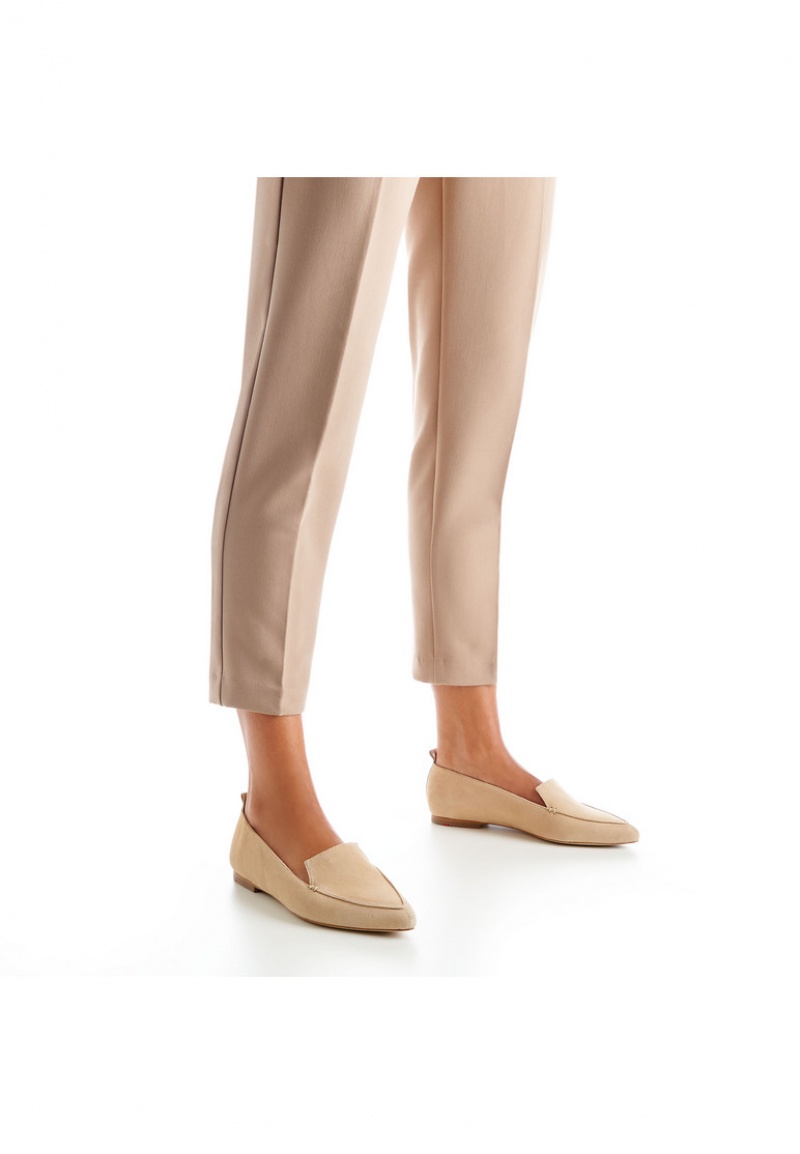 LLOYD SLIPPER Ballerina Sko Dame Beige | IAT524813