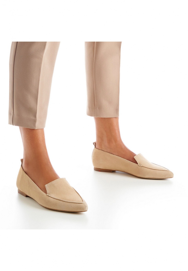 LLOYD SLIPPER Ballerina Sko Dame Beige | IAT524813