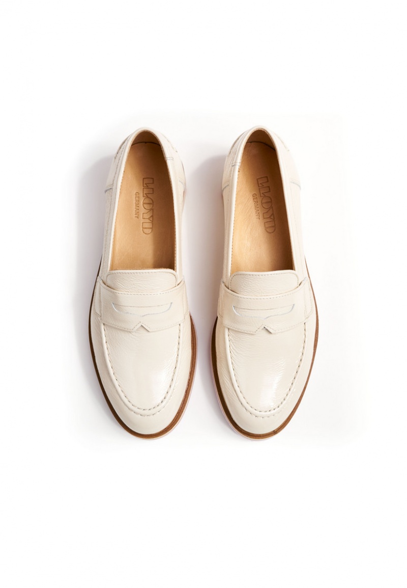 LLOYD SLIPPER Slip Ons Dame Beige | DPJ708643