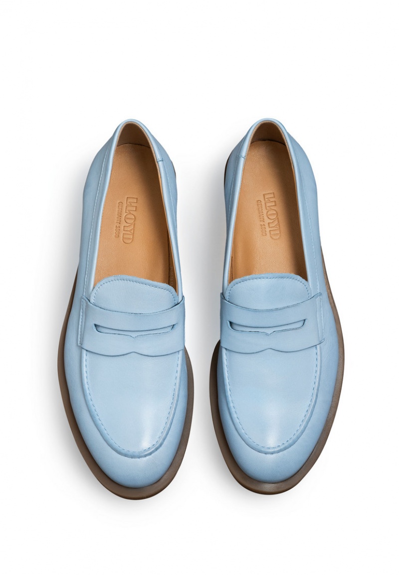 LLOYD SLIPPER Slip Ons Dame Blå | LEW907324