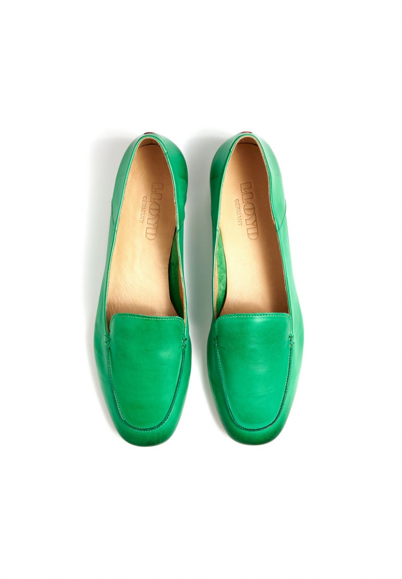 LLOYD SLIPPER Slip Ons Dame Grøn | KGA942680