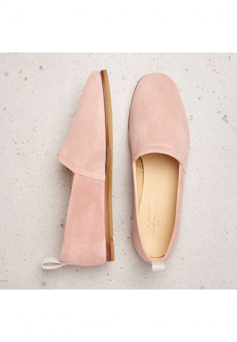 LLOYD SLIPPER Slip Ons Dame Lyserød | UCG812049