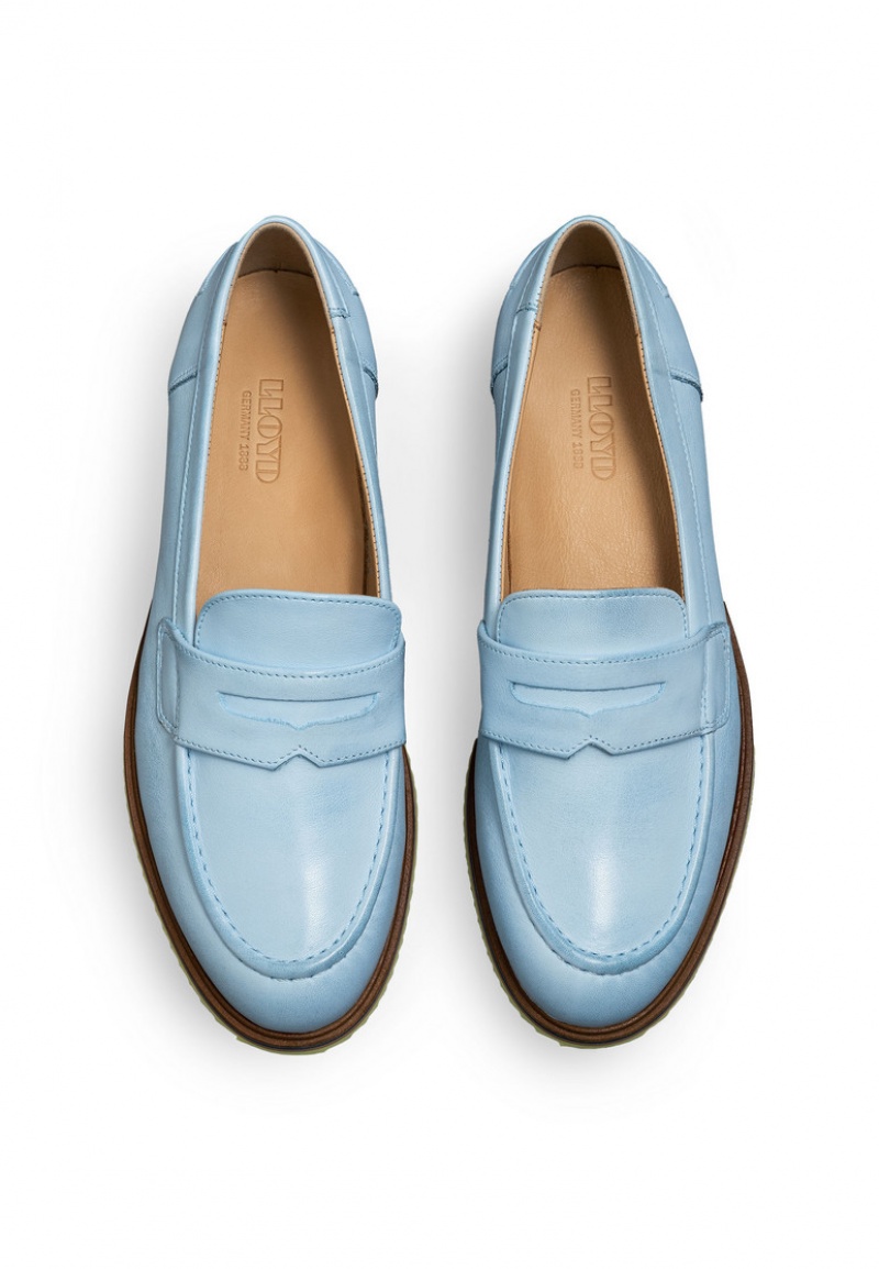 LLOYD SLIPPER Smart shoes Dame Blå | NQY759041