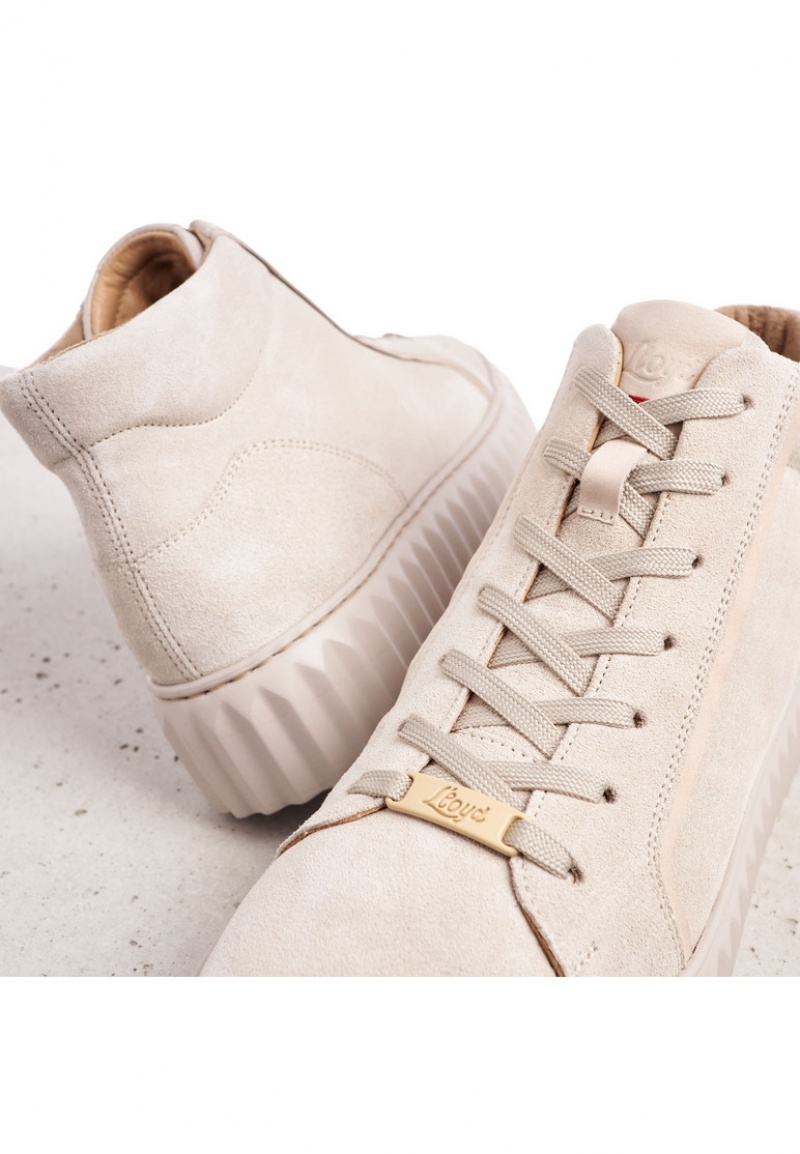 LLOYD SNEAKERS Sportssko Dame Beige | CIF147823