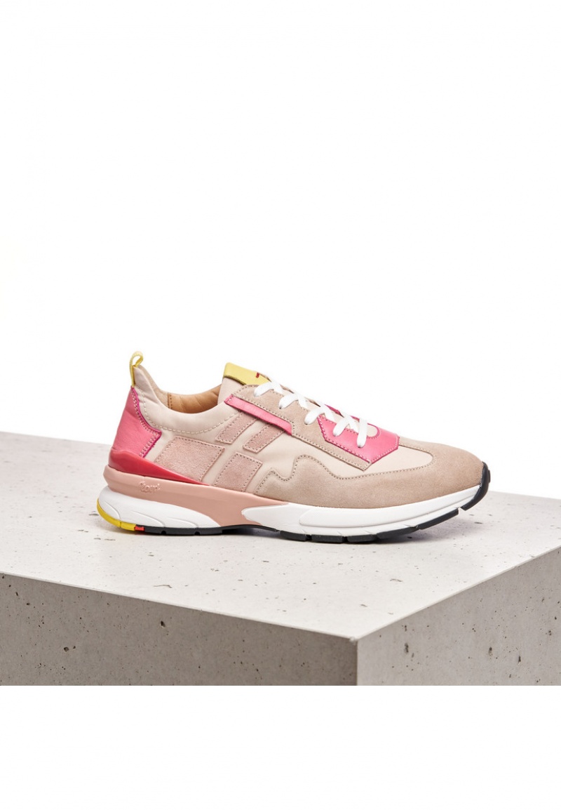 LLOYD SNEAKERS Sportssko Dame Brune Lyserød | EPJ320857