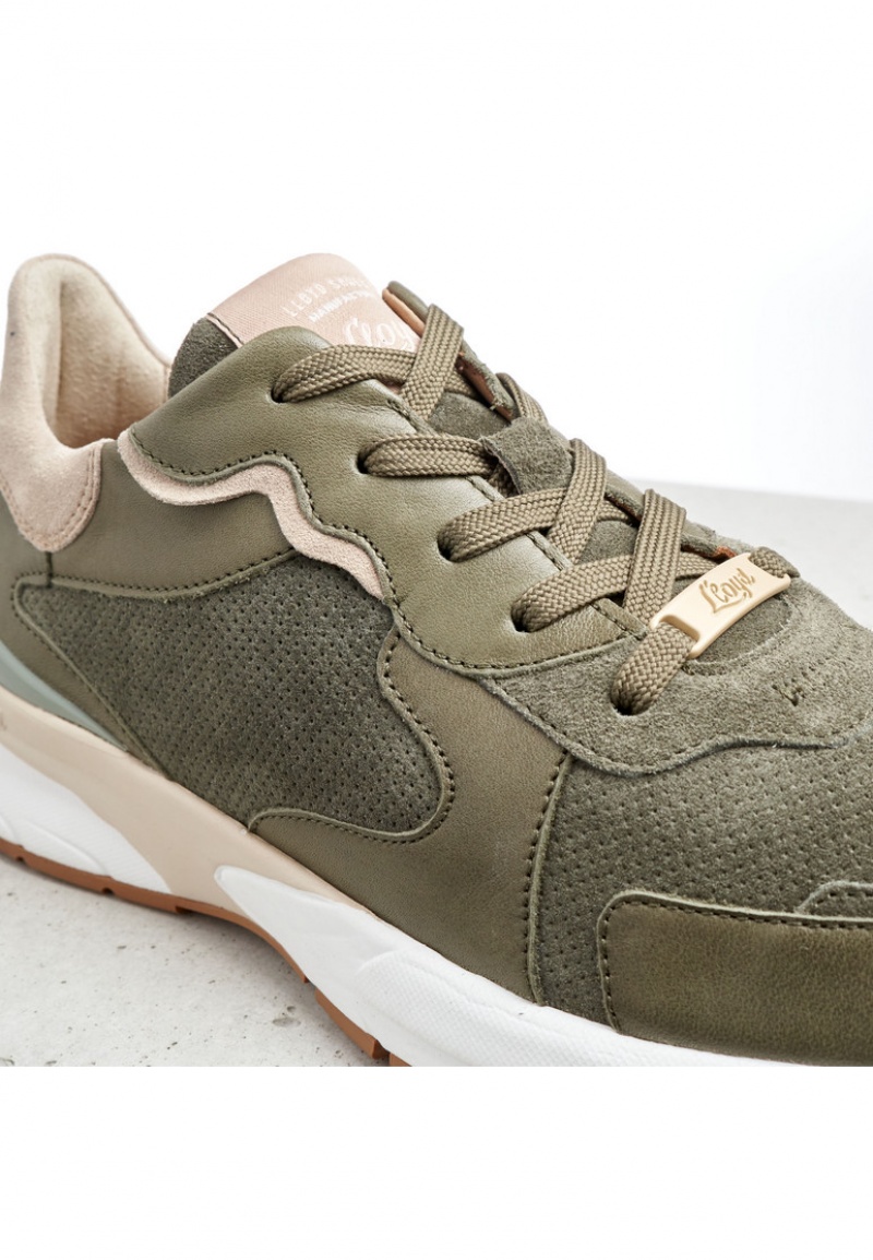 LLOYD SNEAKERS Sportssko Dame Grøn | XTR490283